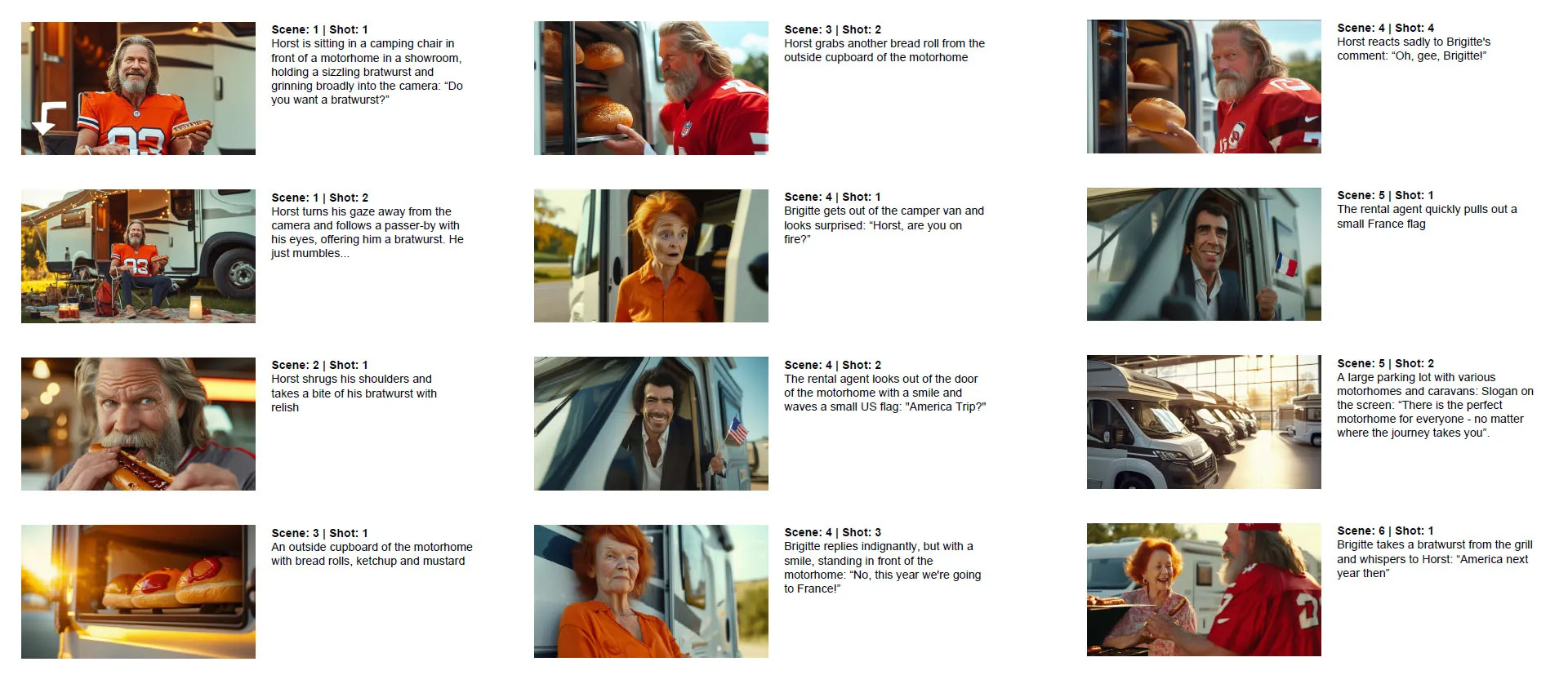 Travel brand commercial