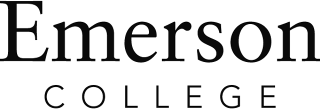 Emerson College logo — storyboard maker for visual & media arts programs